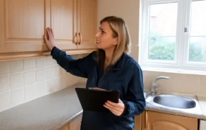 A-property-inspector-reviewing-a-kitchen-involved-in-Supported-Housing-assessments