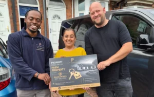 Prem-Property-team-celebrating-the-Metchley-Lane-Birmingham-property-procurement-and-handover