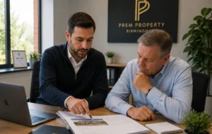 specialist-housing-property-manager-and-landlord-reviewing-documents-for-supported-living-investment