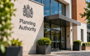 Planning-Authority-office-entrance-illustrating-the-planning-process-for-C2-Change-of-Use