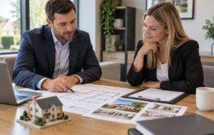 Use-C3-Dwelling-landlord-and-property-specialist-reviewing-C2-conversion-plans