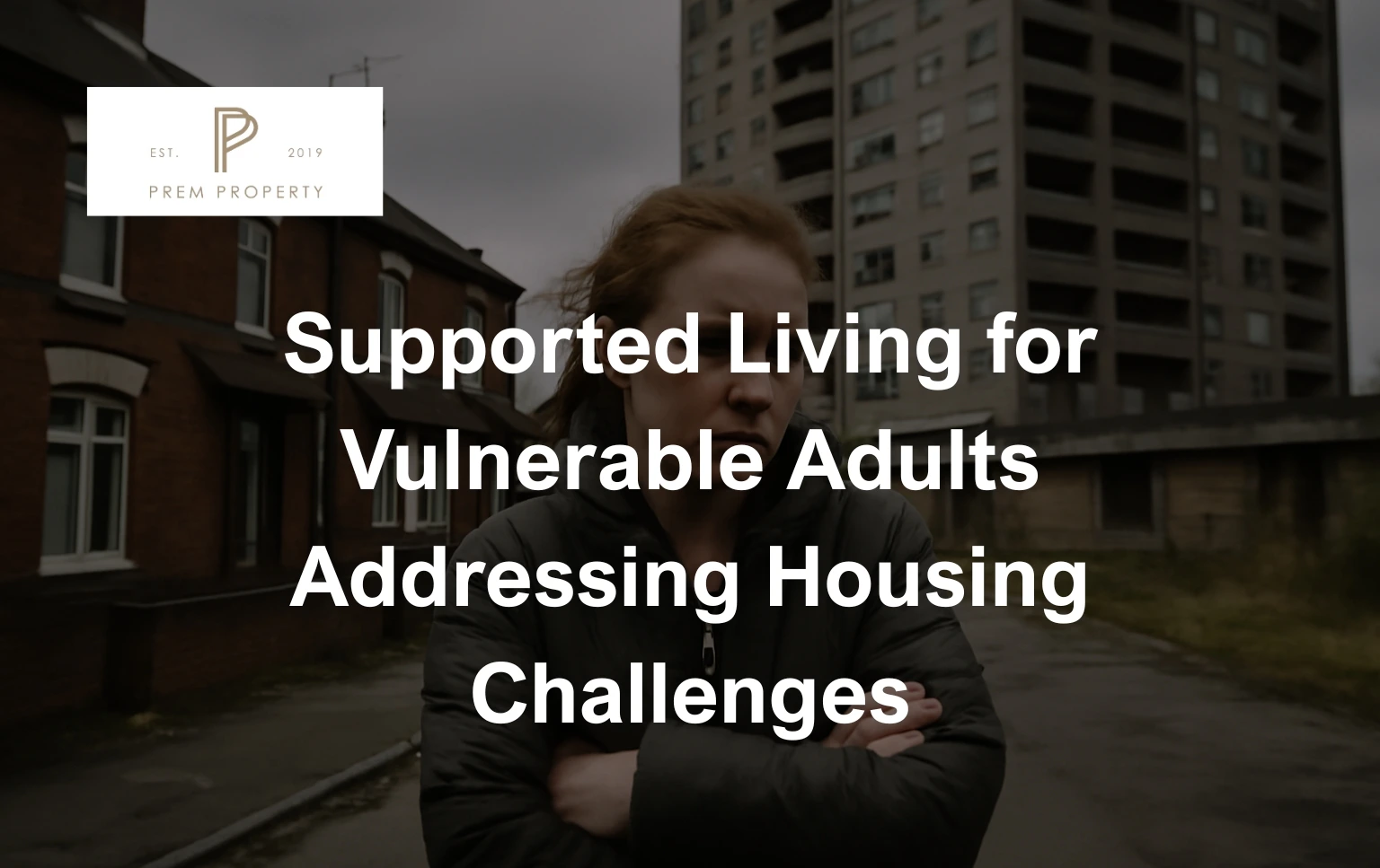 A-woman-standing-on-an-urban-street-looking-concerned-representing-challenges-in-supported-living-for-vulnerable-adults