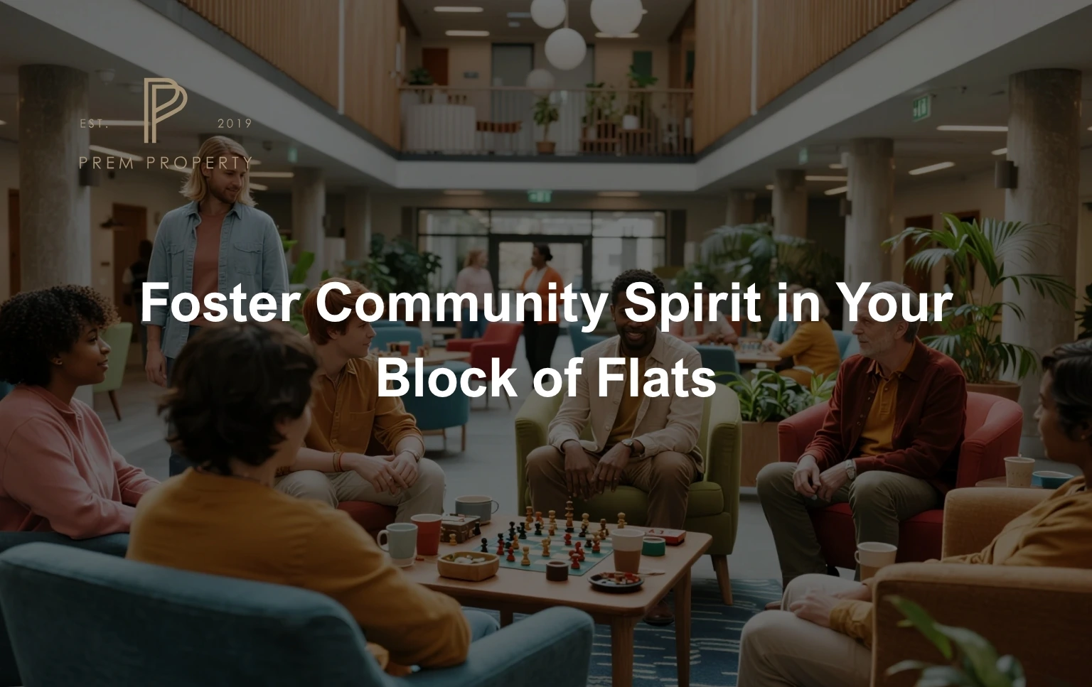 Image-of-a-modern-community-space-in-a-block-of-flats-with-people-playing-board-games