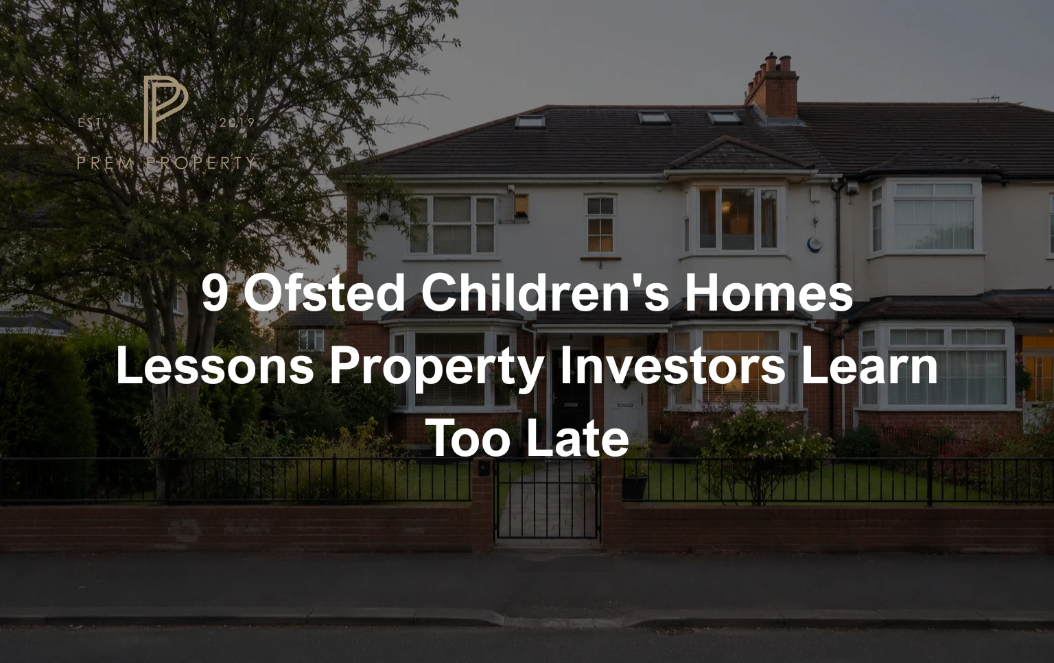 ofsted-childrens-homes-property-investment