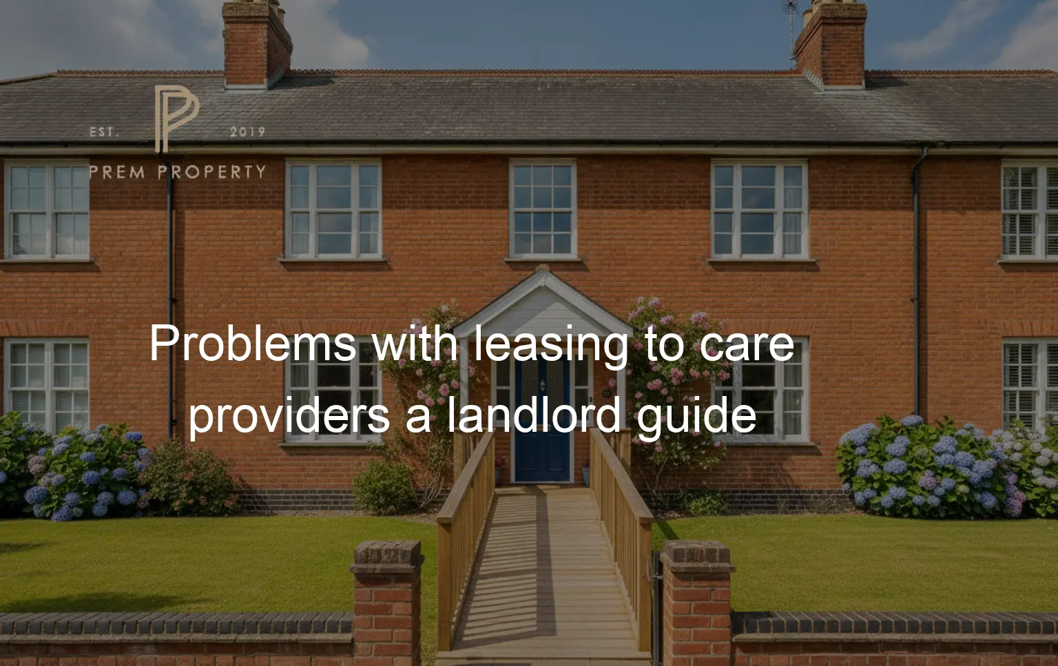 A UK residential property suitable for a care provider, highlighting potential problems with leasing to care providers.